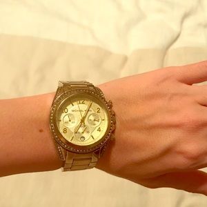 Gold Michael Kors watch